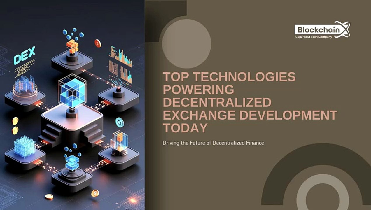 Top Technologies Powering DEX Development Today