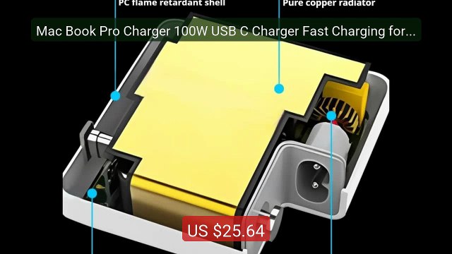 Mac Book Pro Charger 100W USB C Charger Fast Charging for M... Top Pick 2026 | Unbeatable Price!