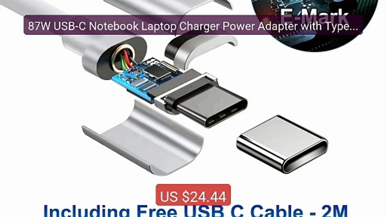 87W USB-C Notebook Laptop Charger Power Adapter with Type C C... -- Amazing Value 2026 | Must Have!