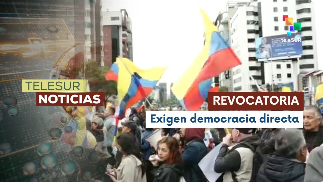 Movimientos sociales exigen revocatoria de mand...