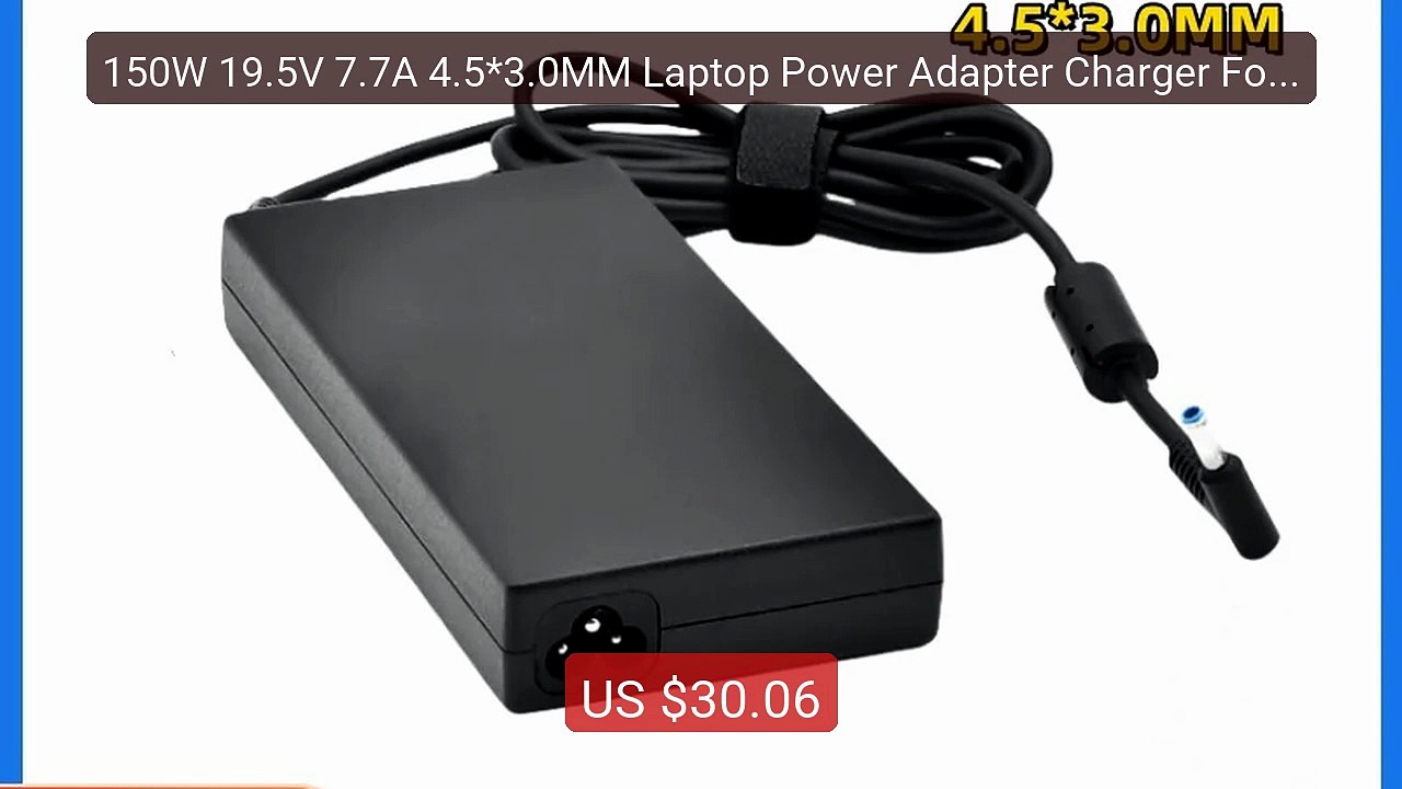 150W 19.5V 7.7A 4.5*3.0MM Laptop Power Adapter Charger For HP... -- Amazing Value 2026 | Must Have!