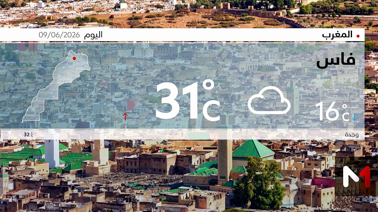 النشرة الجوية - 09/06/2026