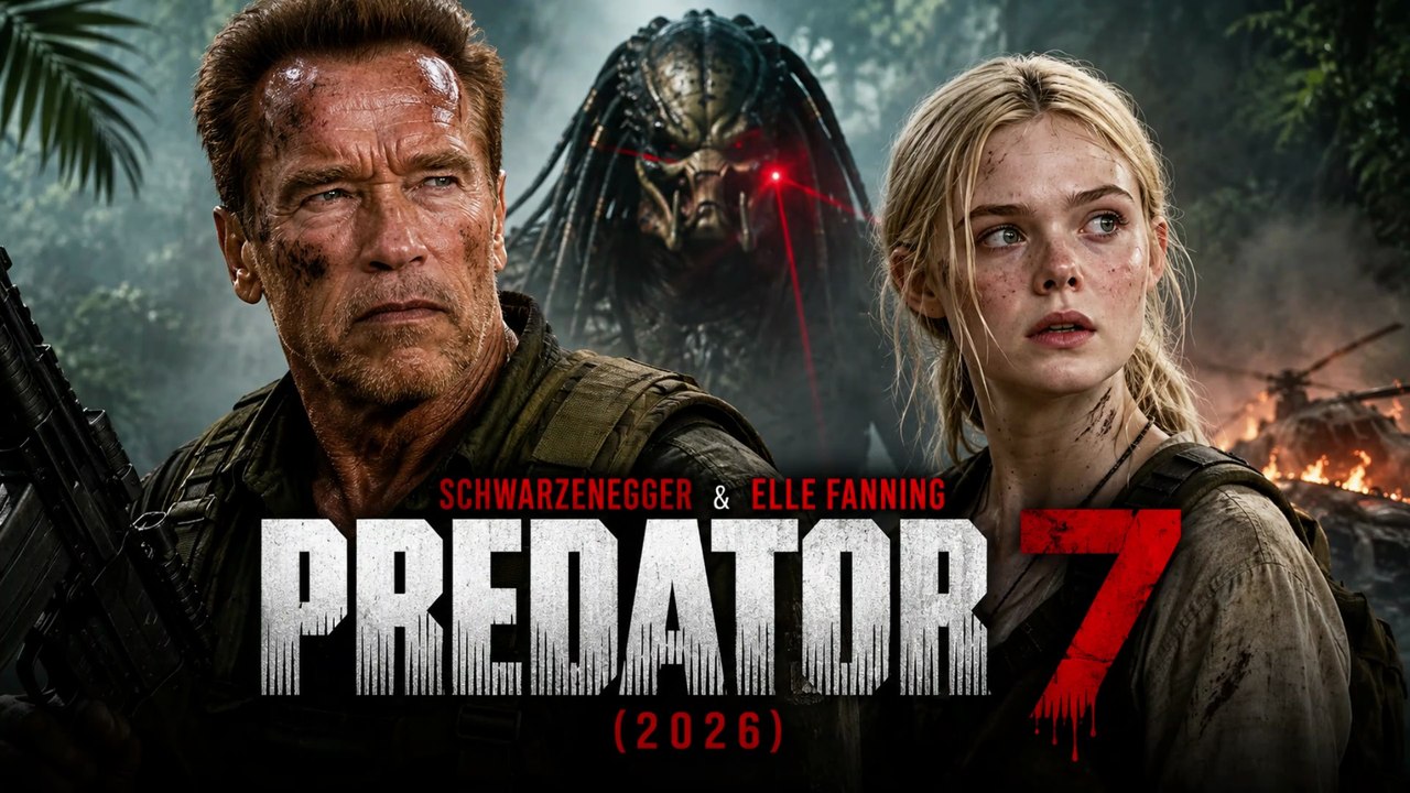 PREDATOR 7 (2026) Arnold Schwarzenegger & Elle Fanning First Trailer | New Predator Movie 2026