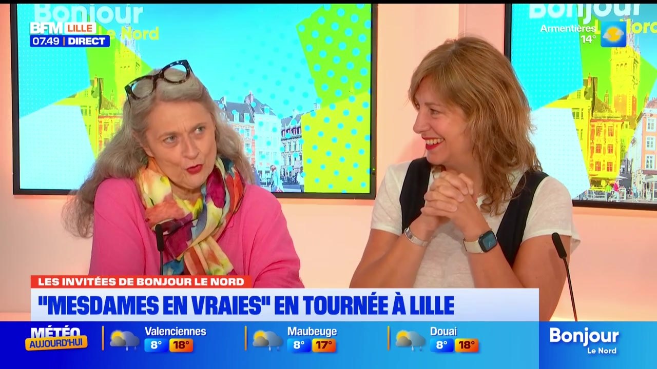 Les invitées de Bonjour Lille du mercredi 10 juin 2026 - Alexandra Crucq et Sonia Dubois