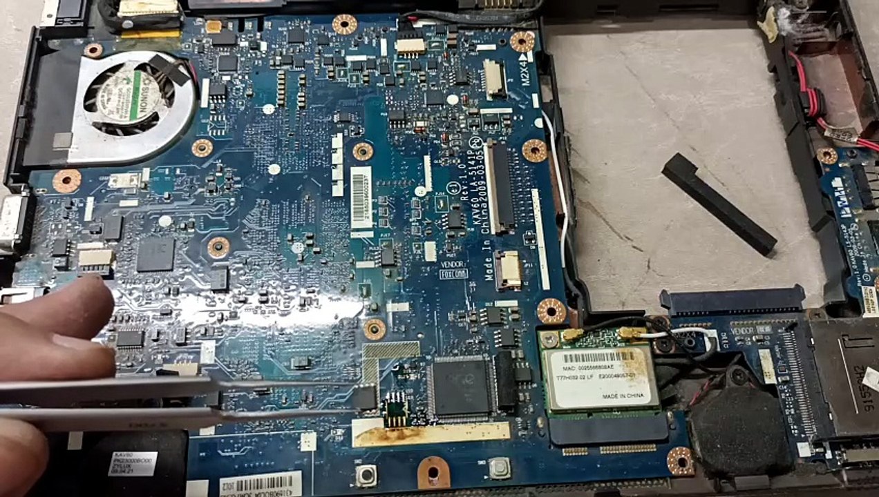 Acer Aspire One Series D250 KAV60 No Power - Bios Cruppted - issue - No Display0609124135
