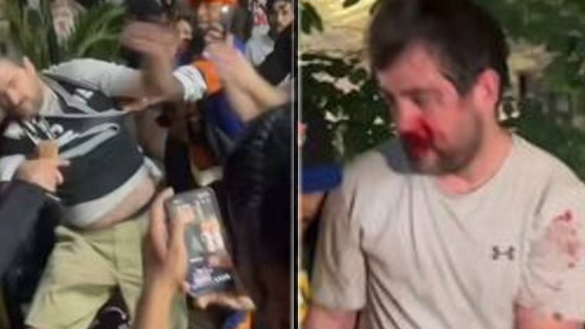 Ultras de los Knicks persiguen y agreden a seguidores de los Spurs en Nueva York