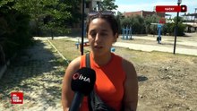 Hatay'da oyun parkındaki yangın çocukları üzdü