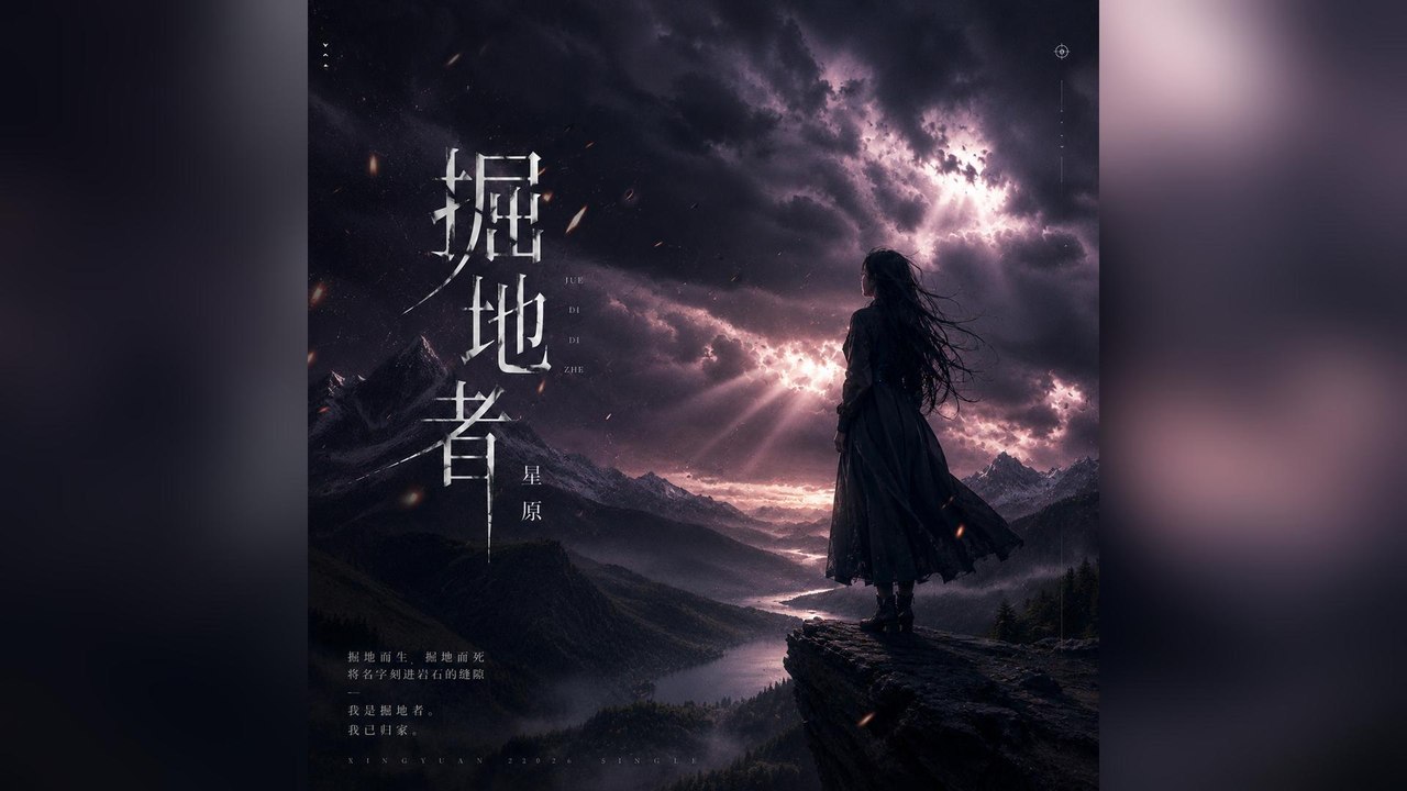 星原-掘地者『紮根！ 紮根！向下延伸穿過恐懼的底層向內擴張佔據自我的核心』#星原 #掘地者【動態歌詞/Lyrics Video】