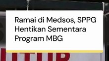 Ramai di Medsos, SPPG Hentikan Sementara Program MBG