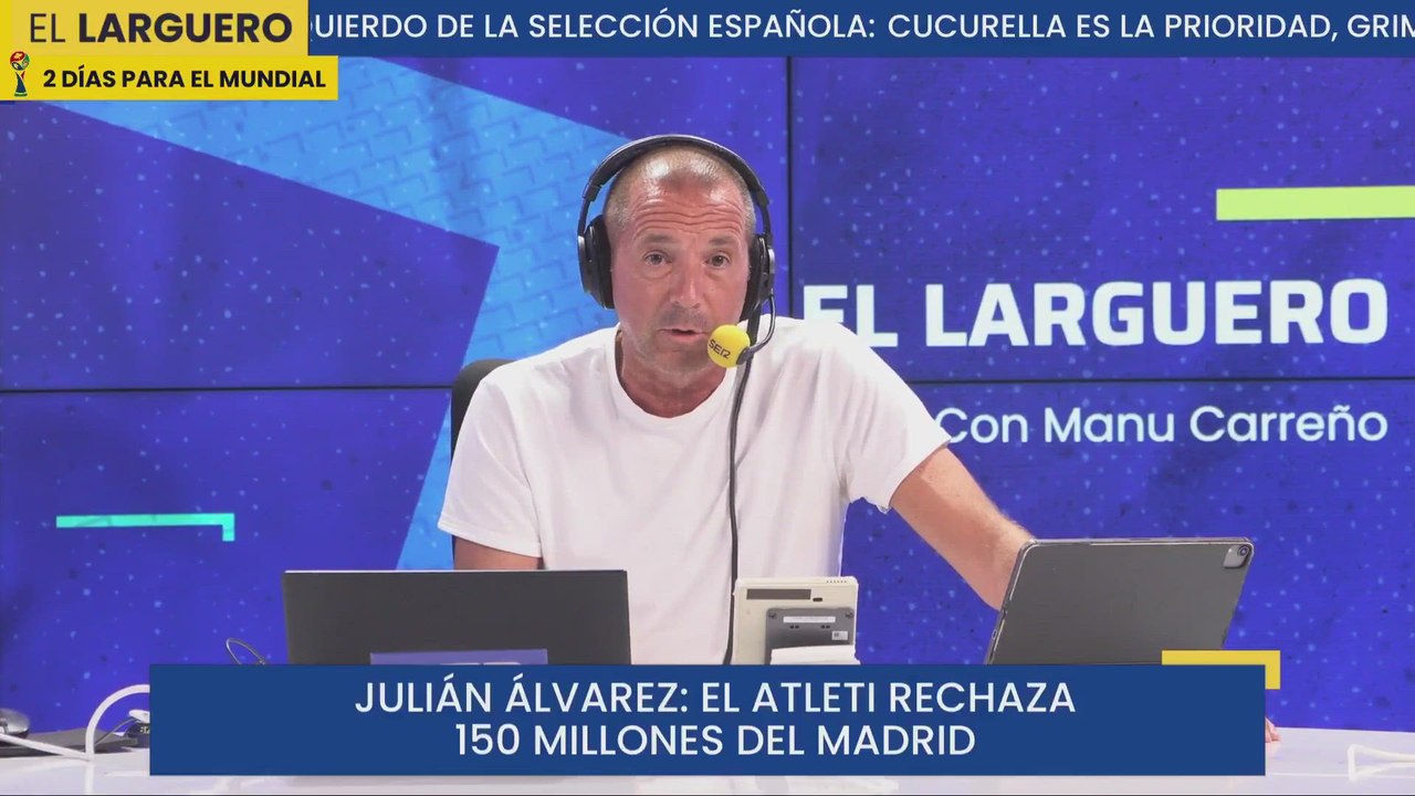 Manu Carreño se pronuncia sobre la oferta del Madrid por Julián y le señala directamente a él