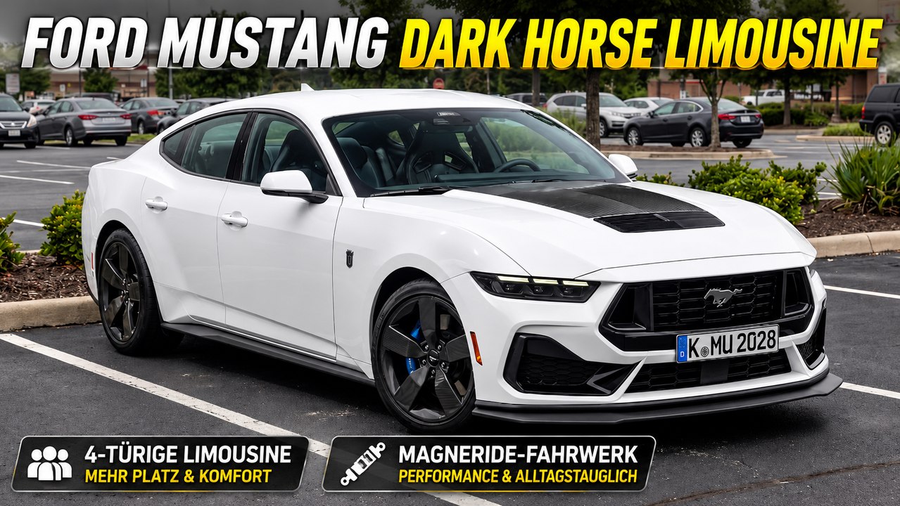 Ford Mustang Dark Horse Limousine: Die Zukunft des Mustang?