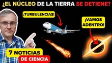 Entramos en un agujero negro: Basura espacial filmada desde Rumania, el reloj más preciso y más