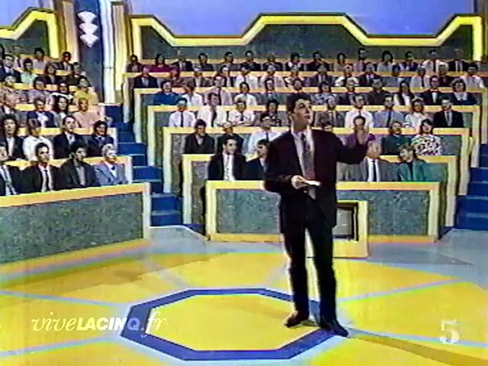 La 5 1991 Générique et Extrait Que Le Meilleur Gagne avec Nagui