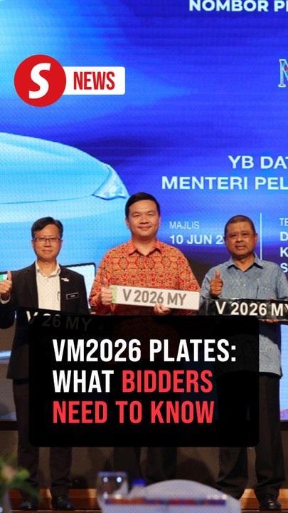 Special vehicle number plate series launched for Visit Malaysia 2026