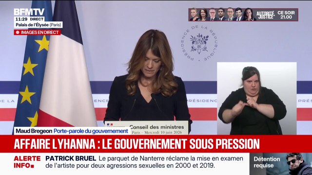 Affaire Lyhanna: La précipitation et la démagogie sont des réponses qui ne sont pas à la hauteur , indique la porte-parole du gouvernement Maud Bregeon