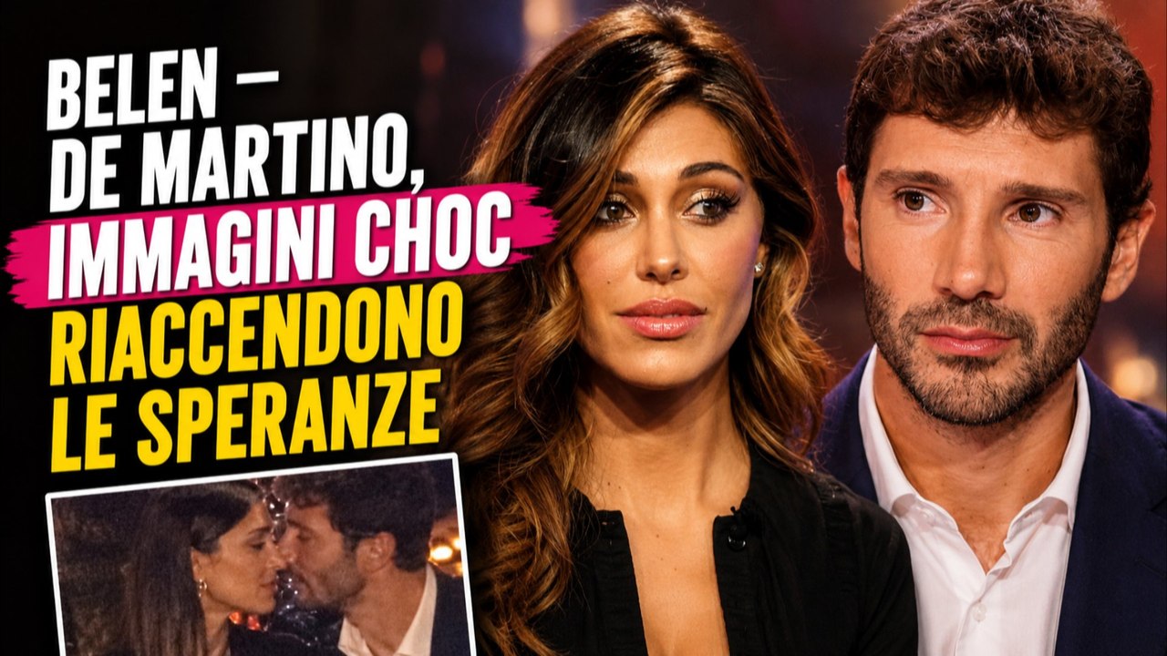 Belen-De Martino, immagini choc riaccendono le speranze