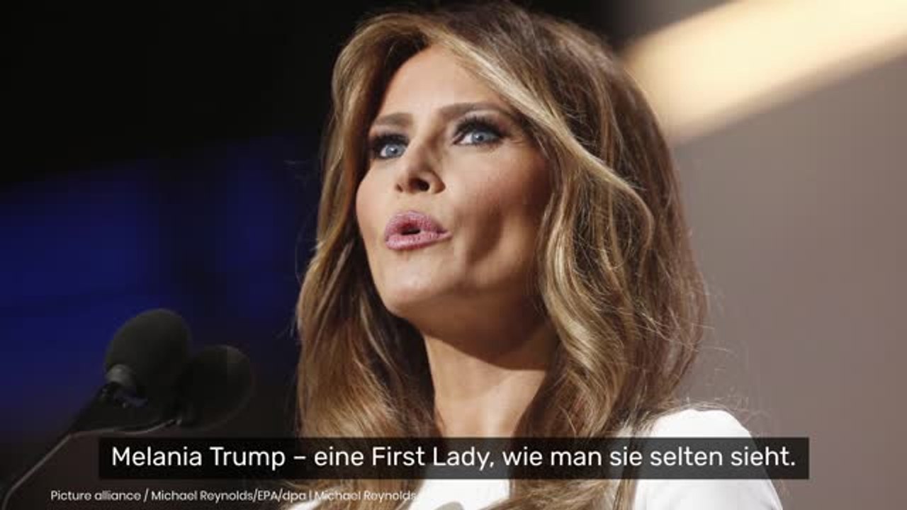 Melania Trump: First Lady wie ausgewechselt - ohne Donald strahlt sie plötzlich wieder
