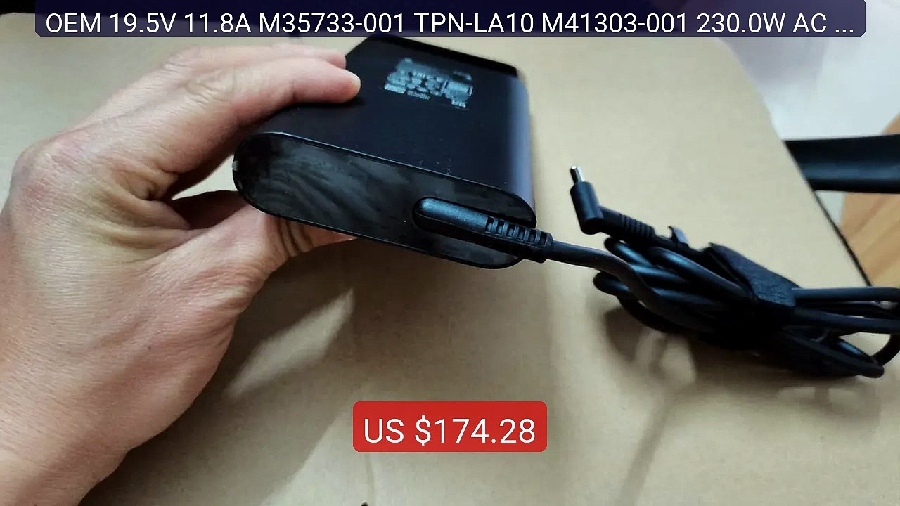 OEM 19.5V 11.8A M35733-001 TPN-LA10 M41303-001 230.0W AC Adapt... -- Hot Deal 2026 | Limited Offer!