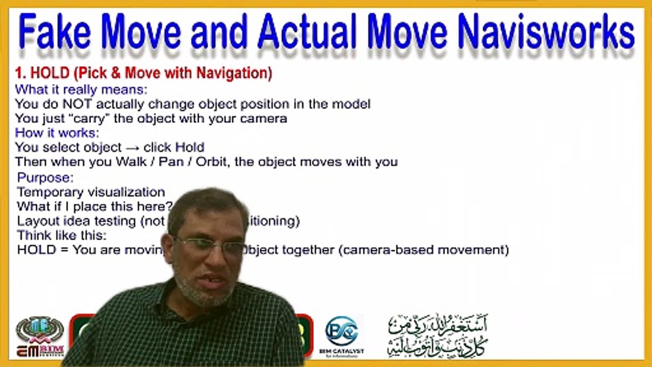 Using Selection Tree as a private little Explorer in Naviswork