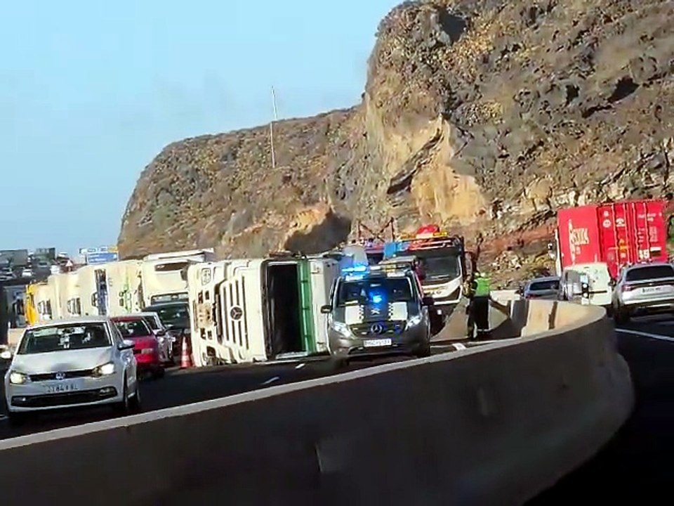 Accidente camión TF-1