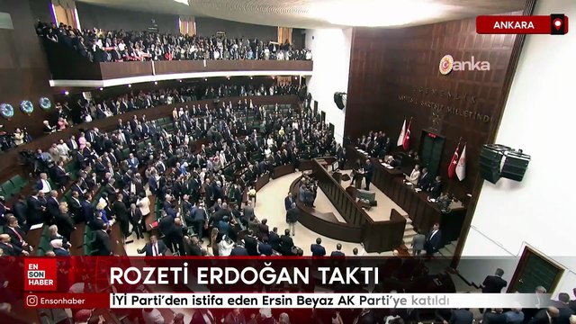 İYİ Parti’den istifa eden Ersin Beyaz AK Parti’ye katıldı