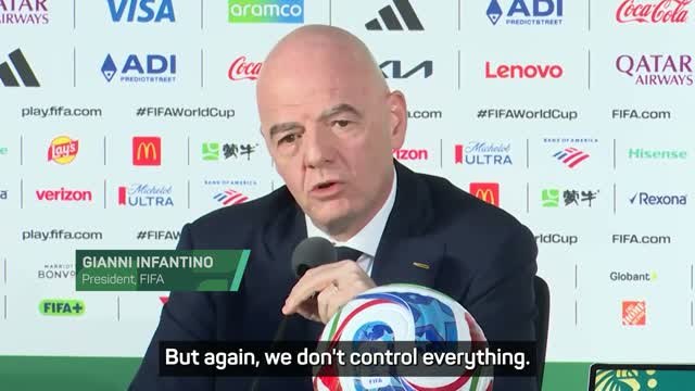 Infantino tells everyone to 'chill' over Somali referee's U.S. visa rejection