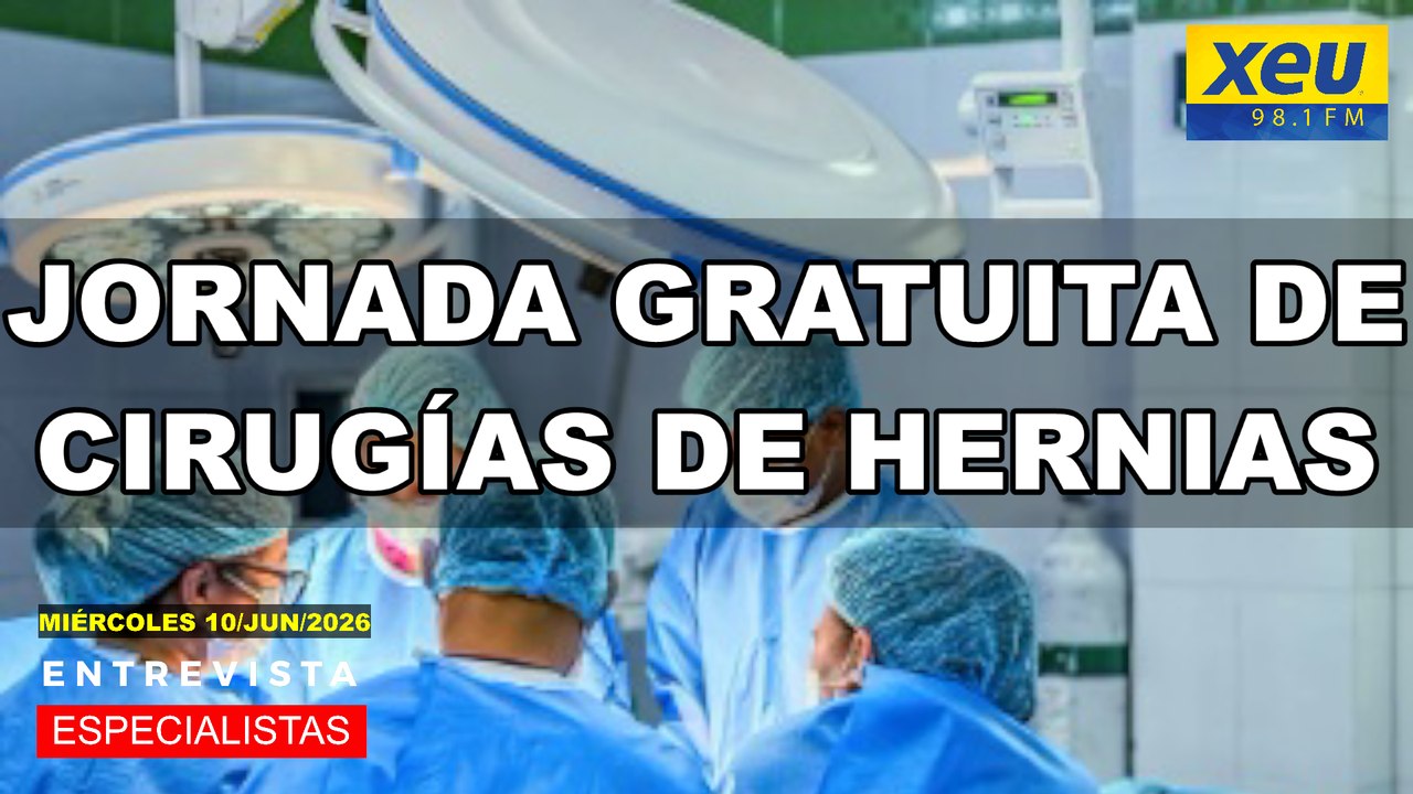 Jornada gratuita de cirugías de hernias