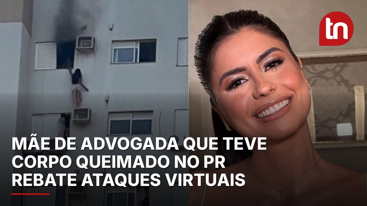 "Resgate mal feito": mãe de advogada ferida em incêndio no PR critica bombeiros