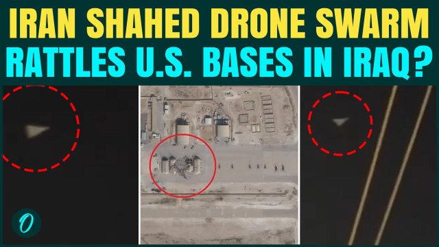 Iran’s Shahed Drone STRIKES U.S. Troops In Iraq? Massive Drone SWARM Advances Near U.S. Bases