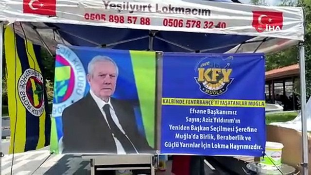 Muğla’da Aziz Yıldırım için lokma döküldü | Ajansspor | IHA