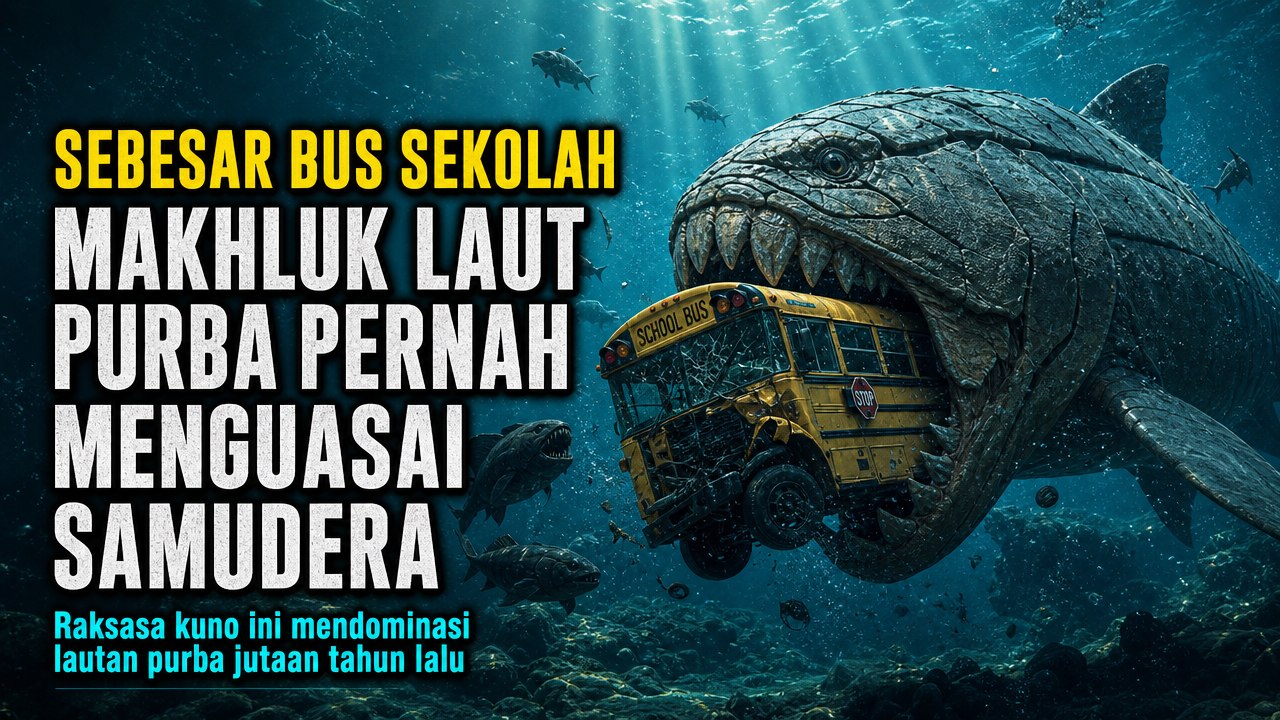 Lautan Purba Pernah Dikuasai Makhluk Sebesar Bus Sekolah yang Luar Biasa