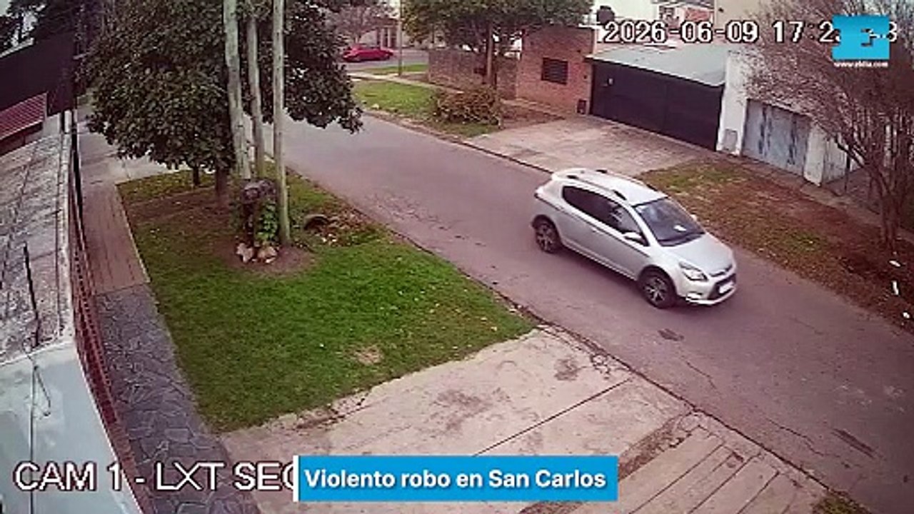 Violento robo en San Carlos