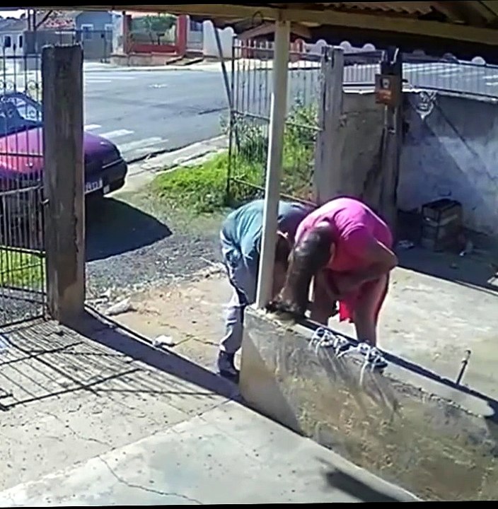 Vídeo mostra bebê nascendo em frente de casa no Paraná e emociona milhões nas redes sociais