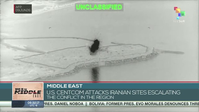 U.S. CENTCOM attacks Iranian sites, escalating conflict in the region; Iran retaliates