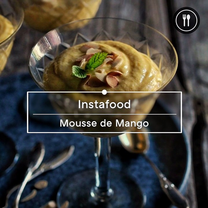 Mousse de Mango, un postre fácil y refrescante para el verano   Instafood