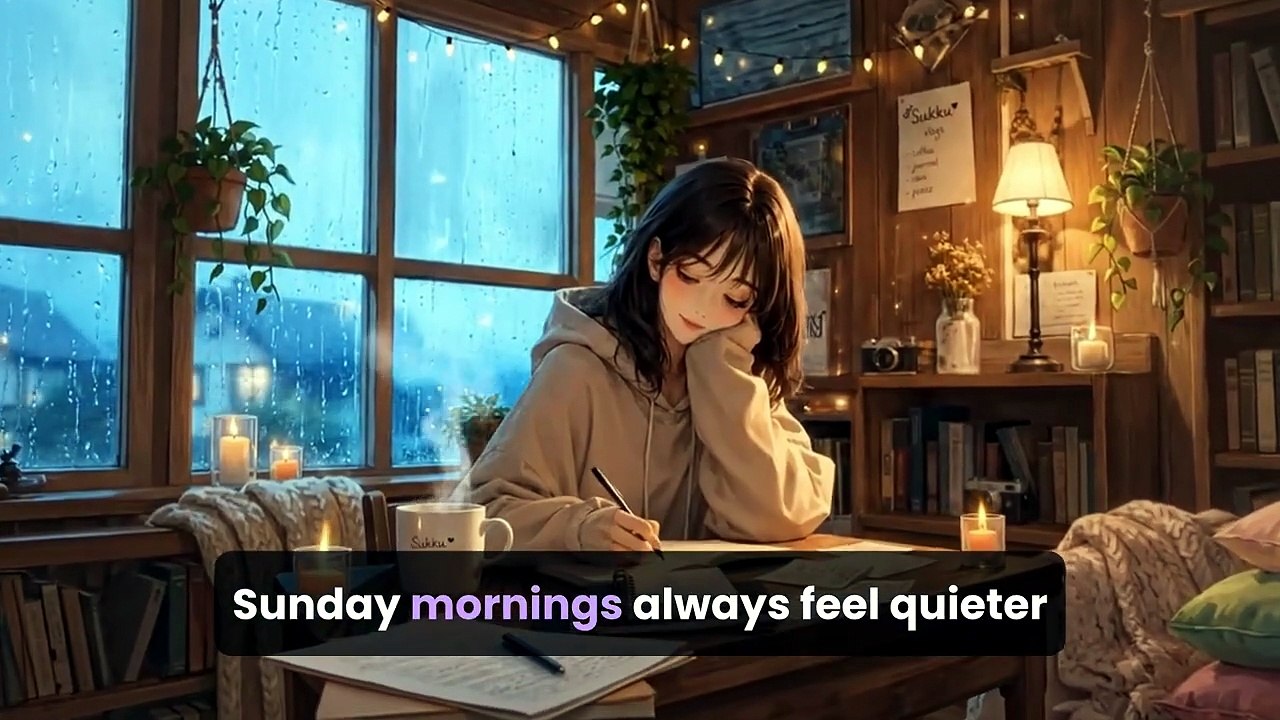 Solo Café Date & Journaling _ Cozy Anime Girl Vlog