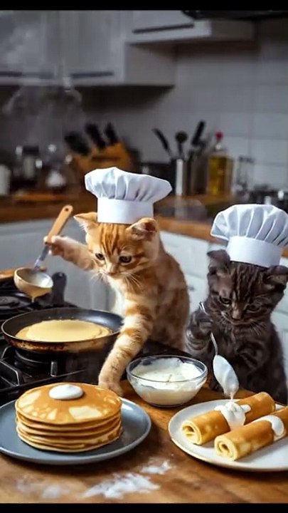 Cat in Bakery 🐱🥐✨  #CatInBakery #CuteCat #BakeryVibes #CatLife #FunnyCat #AdorableMoments #PetFun #ViralCat