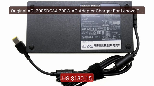 Original ADL300SDC3A 300W AC Adapter Charger For Lenovo ThinkPad 2... Best Deal 2026 | Shop Now!