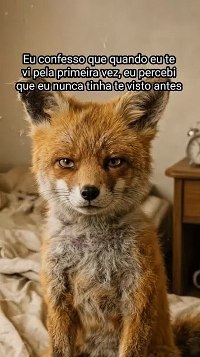 Eu confesso que quando te vi… 👀
