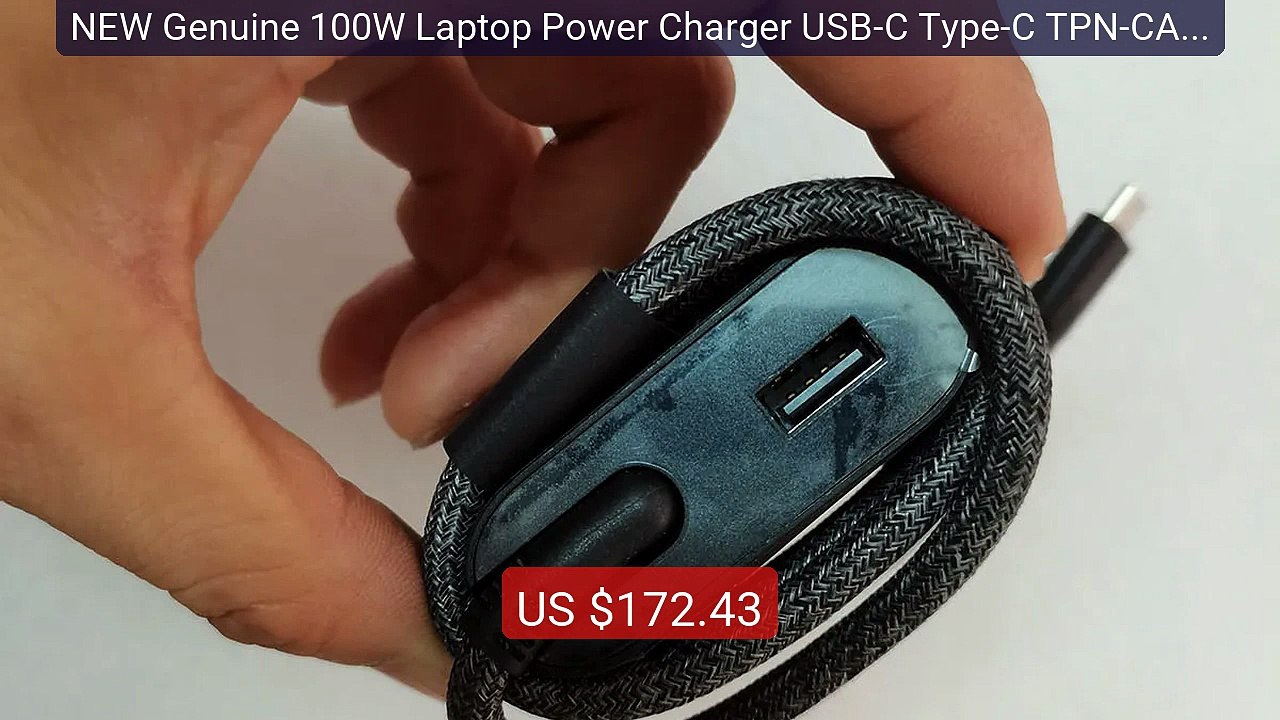 NEW Genuine 100W Laptop Power Charger USB-C Type-C TPN-CA24... -- Top Pick 2026 | Unbeatable Price!
