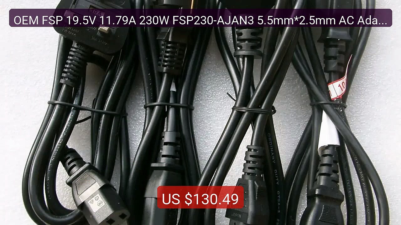 OEM FSP 19.5V 11.79A 230W FSP230-AJAN3 5.5mm*2.5mm AC Adapter... -- Amazing Value 2026 | Must Have!