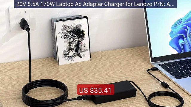20V 8.5A 170W Laptop Ac Adapter Charger for Lenovo P/N: ADL170... Best Buy 2026 | Great Quality!