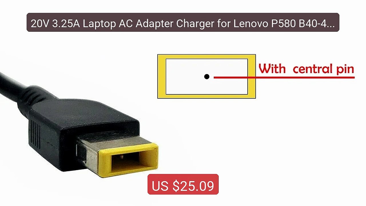 20V 3.25A Laptop AC Adapter Charger for Lenovo P580 B40-45 B4... -- Amazing Value 2026 | Must Have!