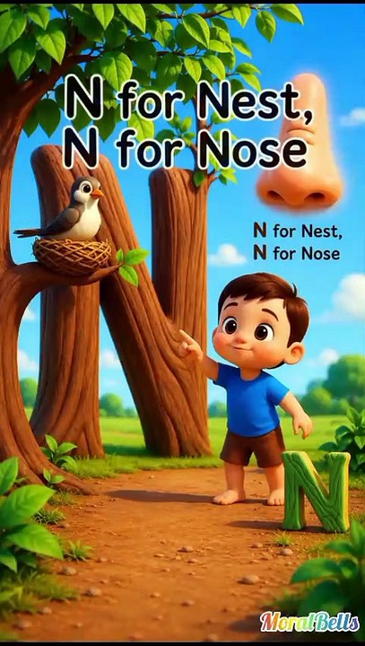 🔤 Alphabet N for Kids 🎉