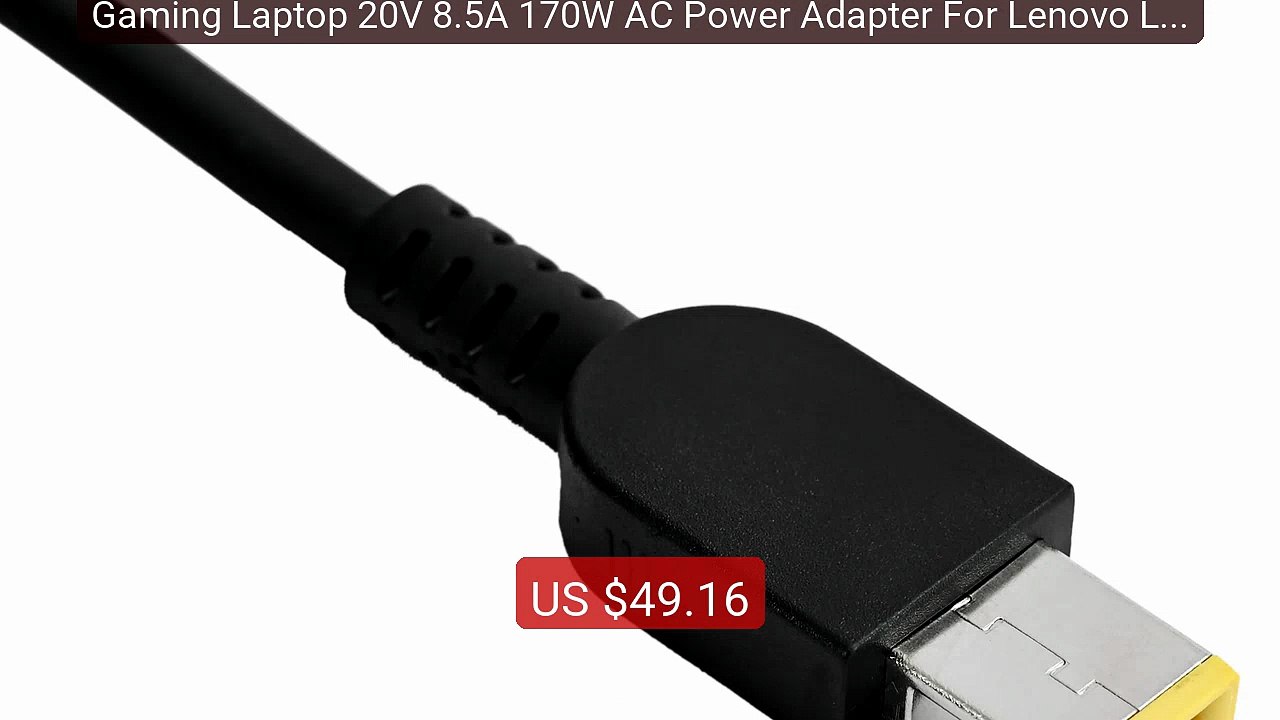 Gaming Laptop 20V 8.5A 170W AC Power Adapter For Lenovo Legion... -- Best Buy 2026 | Great Quality!