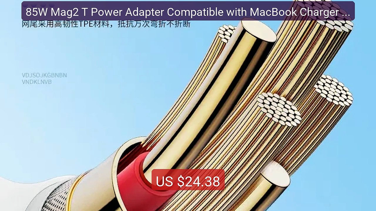 85W Mag2 T Power Adapter Compatible with MacBook Charger for MacBoo... -- Top Rated 2026 | Buy Now!