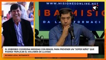 El Soberbio coordina medidas con Brasil para prevenir un Súper Niño
