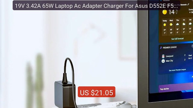 19V 3.42A 65W Laptop Ac Adapter Charger For Asus D552E F5VL F... Amazing Value 2026 | Must Have!
