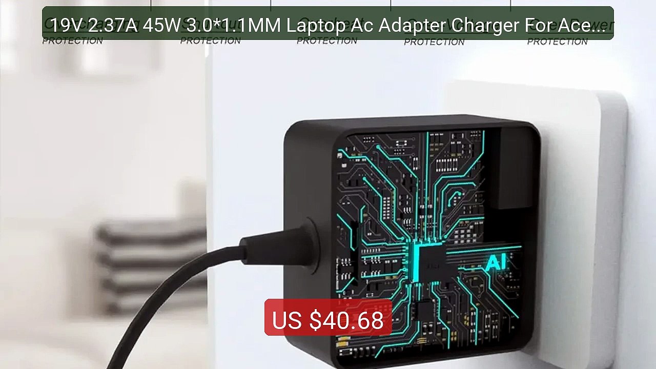 19V 2.37A 45W 3.0*1.1MM Laptop Ac Adapter Charger For Acer Spi... -- Hot Deal 2026 | Limited Offer!