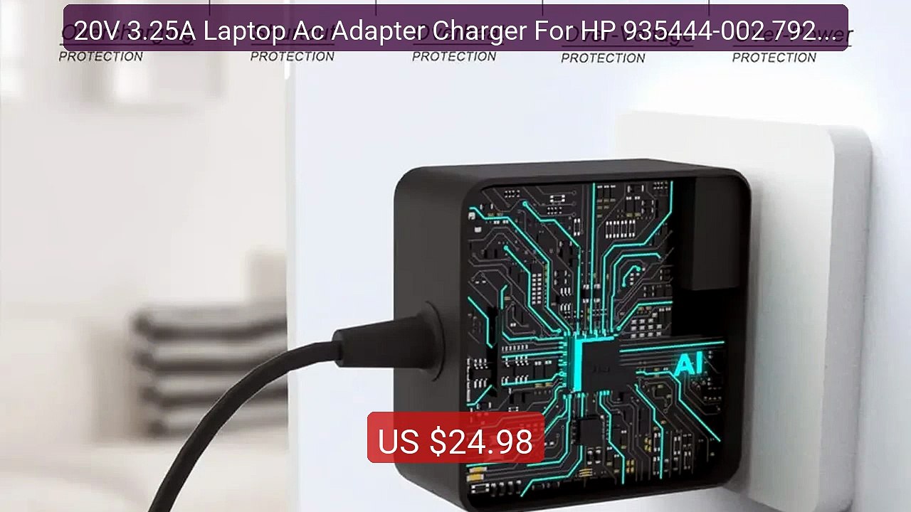 20V 3.25A Laptop Ac Adapter Charger For HP 935444-002 792619-001 L... -- Best Deal 2026 | Shop Now!